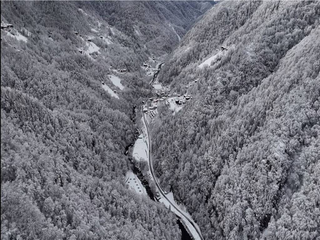 Bu yaylalar kışın bambaşka güzel 2